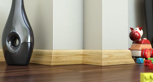 Listwa przypodlogowa dąb LP70 surowa na Arena.pl