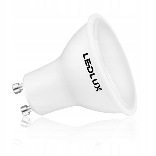 6x oprawa halogenowa SZKLANA kwadrat + LED GU10 5W na Arena.pl