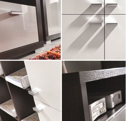 Komoda KENDO K3 2D białe połysk na Arena.pl