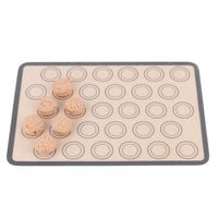 MATA SILIKONOWA Z WŁÓKNA SZKLANEGO DO PIECZENIA MAKARONIKÓW 42 x 29 CM