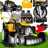 NIEZAWODNA KOSIARKA STIGA SPALINOWA 51CM TURBO NAPĘD 8KM MULCZOWANIE ZESTAW