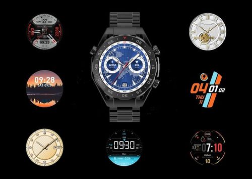 Zegarek męski SMARTWATCH GRAVITY odbieranie połączeń 1.39" wielofunkcyjny na Arena.pl
