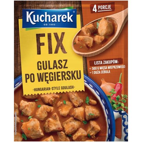 Kucharek FIX GULASZ PO WĘGIERSKU w proszku do przygot. dania na 4 porcje na Arena.pl