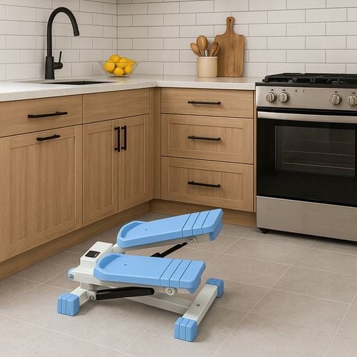 Stepper do Fitness Steper do Ćwiczeń Aerobiku Licznik LCD - step na Arena.pl