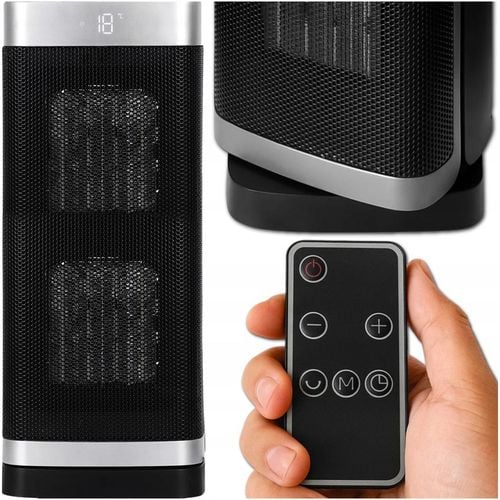 Termowentylator Farelka Cichy 2000W + Timer 4 Tryby Energooszczędny na Arena.pl