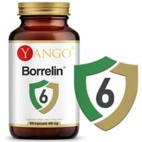 Yango BORRELIN 6 protokół BUHNERA wsparcie BORELIOZA ODPORNOŚĆ 490mg 100kps