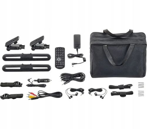 SILVERCREST SPDVD 1 A1 Monitory w zagłówkach przenośne zestaw USB DVD na Arena.pl