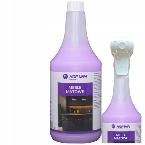 Środek do Czyszczenia Mebli Matowych Powierzchni Bez Smug MEBLE MATOWE 1L na Arena.pl