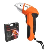 Wkrętarka akumulatorowa zestaw 45 elementów bity walizka