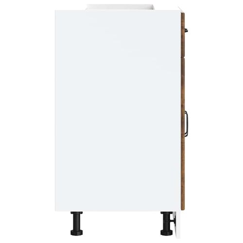 Szafka kuchenna dolna „Lucca” Dąb wędzony Drewno klejone na Arena.pl