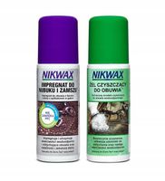 Nikwax Zestaw Nubuk Zamsz i Żel do obuwia 125 ml