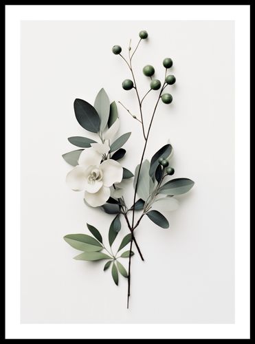 Plakat 42x59,4cm Papierowy Kwiat na Arena.pl