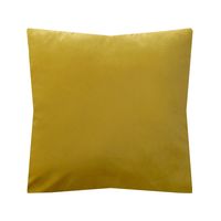 Poszewka 50X50CM ŻÓŁTA CARRY aksamitna dekoracyjna ozdobna