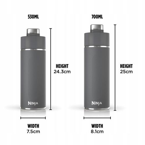 Termos Ninja Thirsti szary 700ml DW2401EUUKGY na Arena.pl