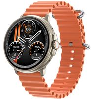 smartwatch rubicon rncf15 tytan/orange smarub258