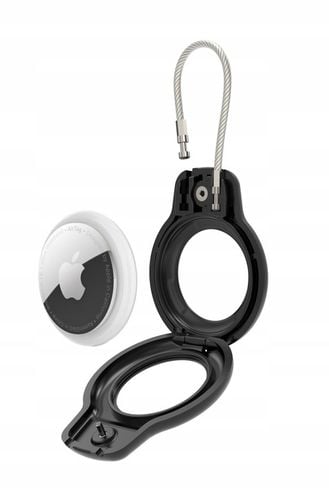 ETUI ZE STALOWĄ LINKĄ DO APPLE AIRTAG BRELOK CASE NA LOKALIZATOR - na Arena.pl