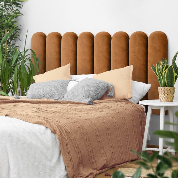 PANELE TAPICEROWANE NA ŚCIANĘ PŁOTEK MIODOWY 60cm x 20cm zdjęcie 4