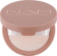 NAM PUDER SYPKI SETTING PINK POWDER WEGAŃSKI RÓŻOWY SYPKI PUDER DO TWARZY