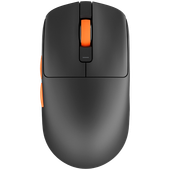 royal kludge m30 black orange gaming mouse paw 33111k