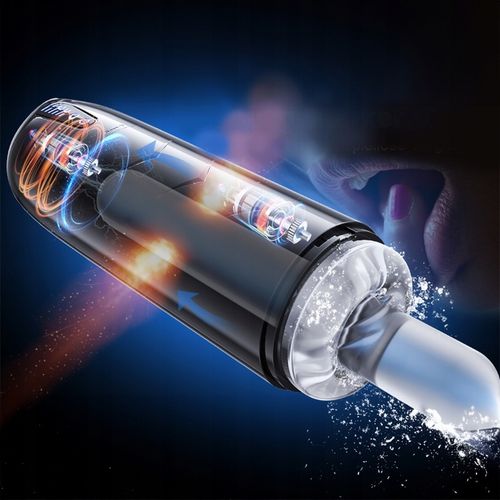 Męski automatyczny masturbator Męski awansujący 14 trybów ssania Obrót APP na Arena.pl