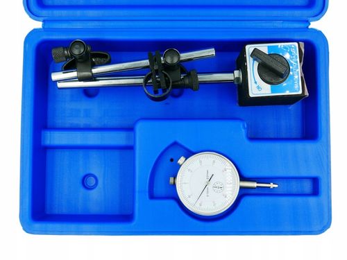 CZUJNIK ZEGAROWY STATYW MAGNETYCZNY 0-10MM+WALIZKA na Arena.pl