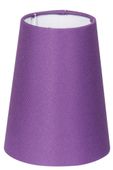 Abażur cone stożek (d-12,5 h-15)cm E14 fiolet