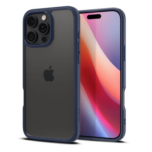 Etui plecki na iPhone 16 Pro Ultra Hybrid - niebieskie na Arena.pl