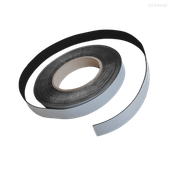 TAŚMA E3135 1mm/20mm/10m PIANKA EPDM 1-STR LEPNA, CZARNA