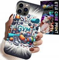 ETUI DO IPHONE 13 PRO MAX - SIŁOWNIA GYM FITNESS SPORT CASE + SZKŁO