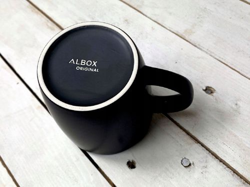 Duży kubek z własnym nadrukiem do kawy herbaty na prezent urodziny na Arena.pl