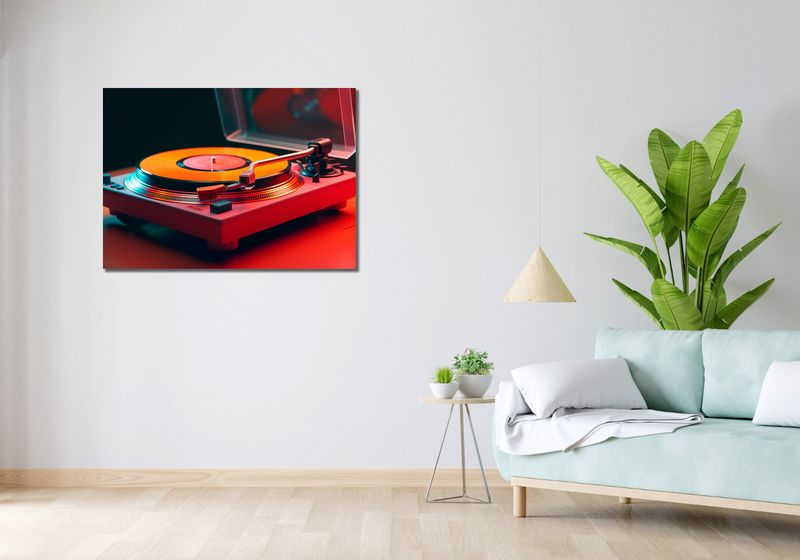 Obraz 100x70cm Retro Granie zdjęcie 2