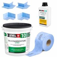 Hydroizolacja na Balkon Taras Szlam 2K 20kg Taśma 10m