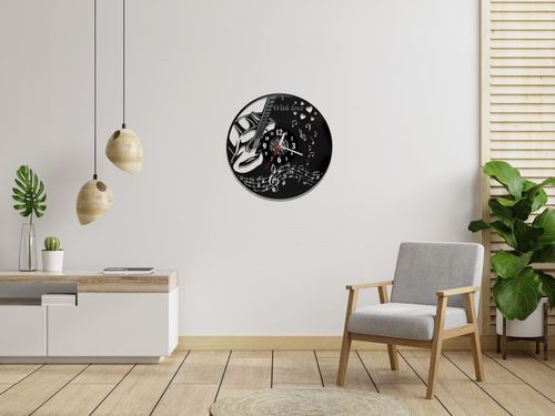 Zegar ścienny z płyty winylowej Gitara 57.2 na Arena.pl