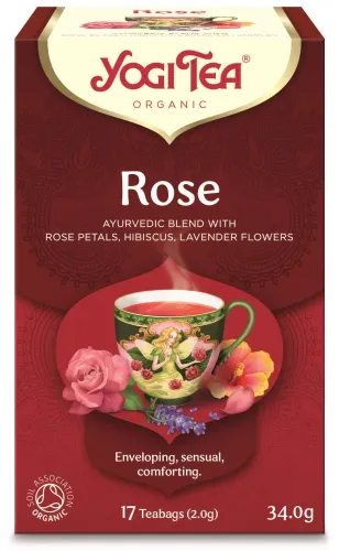 Herbatka TAO Rose BIO (17 x 2 g) 34 g - Yogi TEA na Arena.pl