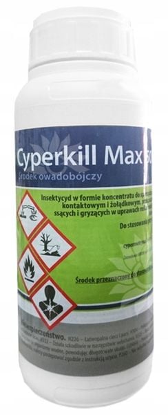 CYPERKILL MAX 100ml LARWY PĘDRAKI DRUTOWCE STONKA zdjęcie 1