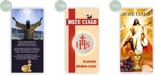 BOŻE CIAŁO Baner Plandeka 200x100 cm dekoracja na Arena.pl