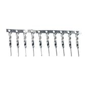 10x Końcówka stykowa męska Dupont 2.54 mm do przewodów pin do obudowy