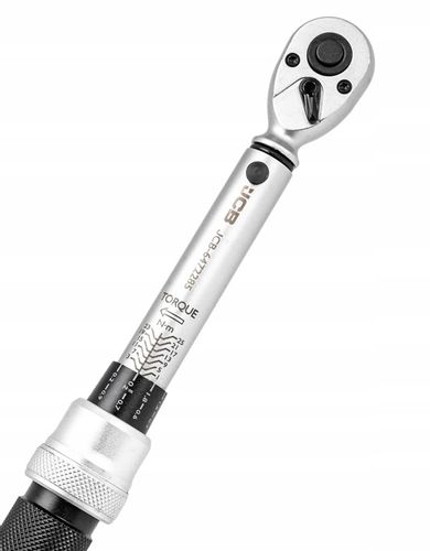 KLUCZ DYNAMOMETRYCZNY Z BLOKADĄ ETUI CERTYFIKAT KALIBRACJI 1-25NM 1/4'' JCB na Arena.pl