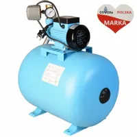 HYDROFOR 50L ZBIORNIK DO WODY POMPA HYDROFOROWA QB 60 OSPRZĘT ZESTAW COVERA