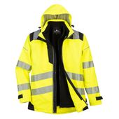 kurtka robocza 3w1 pw365ybr żółta m - kur 365y m