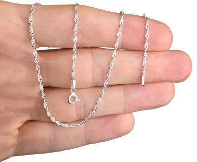 Komunijny Łańcuszek Srebrny 925 Zawieszka (na PREZENT) na Arena.pl