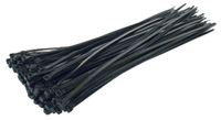 opaski plastikowe pa6.6 100szt. czarne 150*2.5 - e-600-0003