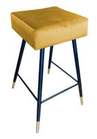 Hoker krzesło barowe Max podstawa czarna/złota MG15