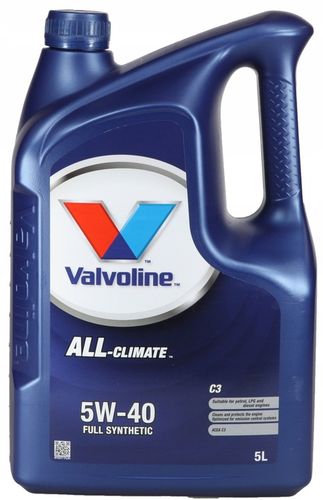VALVOLINE ALL CLIMATE 5W40 C3 5L na Arena.pl