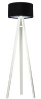 Lampa stojąca HOME 40 czarna/srebrna/biała