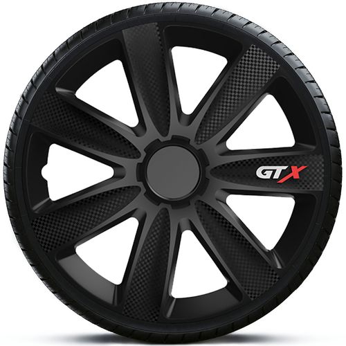 4x Kołpak 17 cali uniwersalny VERSACO GTX Carbon Czarny na Arena.pl