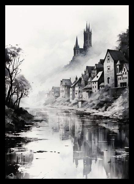 Plakat 25x35cm Mglisty Refleks zdjęcie 2