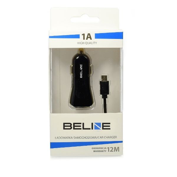 beline ład. sam. 1xusb + microusb 1aczarna/black zdjęcie 3