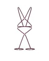 Batty Burgundy Body Harness Promees