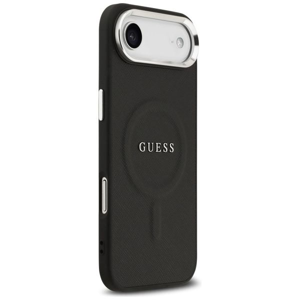 Etui Guess Classic Logo MagSafe do iPhone Air czarny zdjęcie 4